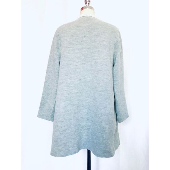 EILEEN FISHER Women’s Medium Boiled Wool Jacket - Picture 3 of 6